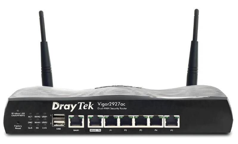 Router Draytek Vigor2927ac Enrutador De Firewall Vpn De Wan