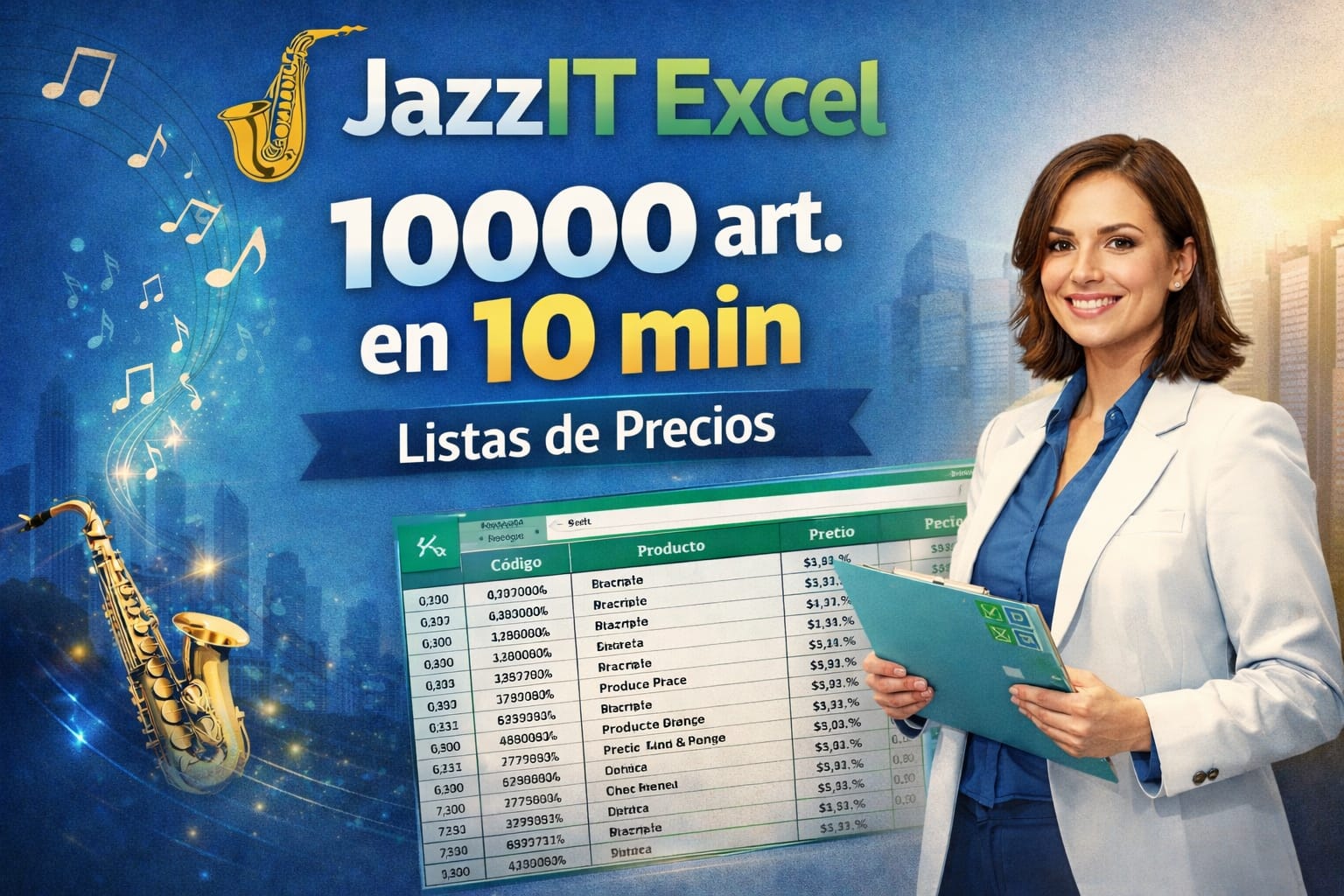 Jazz IT Excel - Importador Listas de precios automáticas y Conversor PDF-Compara Proveedores