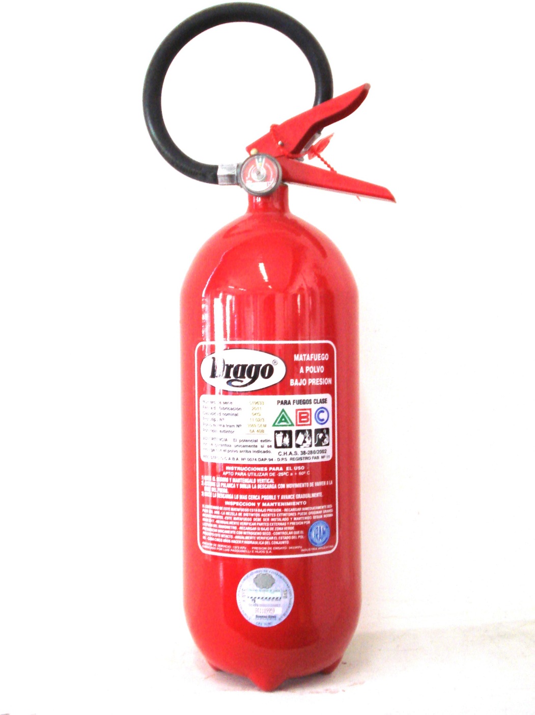 MAT  5KG  ABC IRAM DPS POLVO. ALUM DRAGO