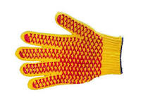 GUANTE MOTEADO  DOGO -   AMARILLO  REFORZADO  DOGO