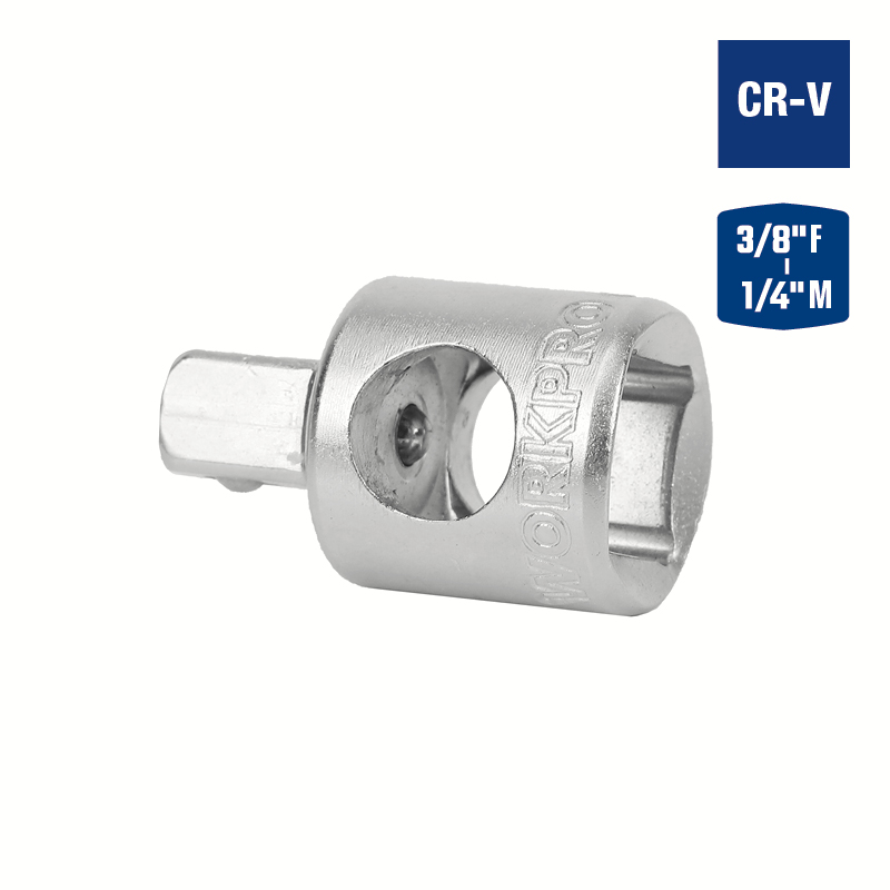 ADAPTADOR BOCALLAVE  - 3 Direcciones -    1/2" F - 3/8"  M  --   WP275010  /  WORKPRO