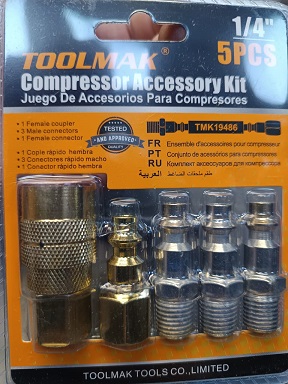 AIRE - ACOPLE RAPIDO KIT + 4 PERNOS VOYLET    